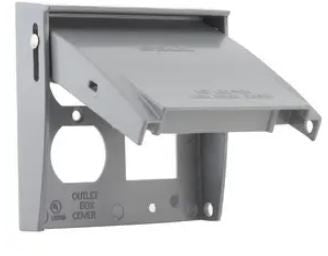 RACO 5033-0 Weatherproof Device Box Cover