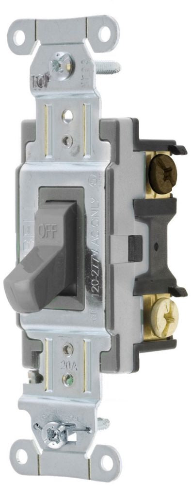 Hubbell Wiring Device-Kellems CS320GY Toggle Switch