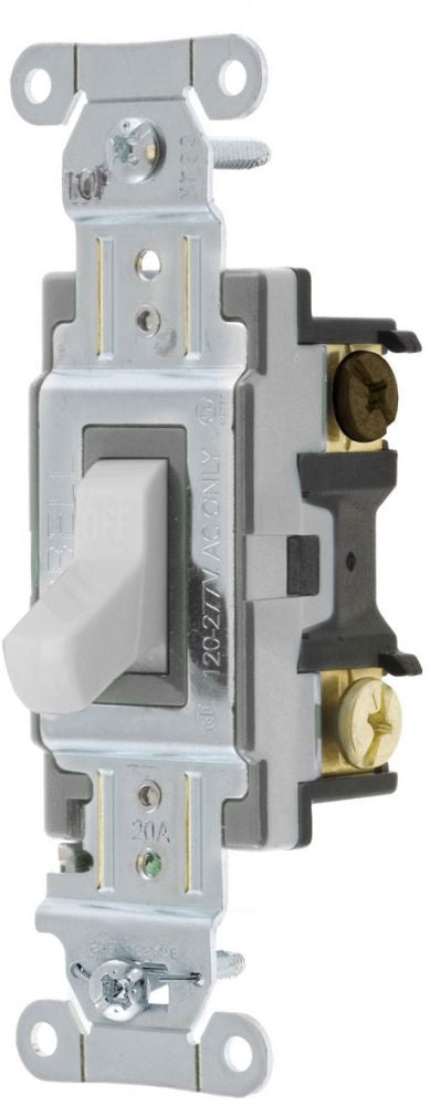 Hubbell Wiring Device-Kellems CS320W Toggle Switch