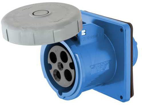Hubbell Wiring Device-Kellems HBL4100R9W Pin and Sleeve Receptacle