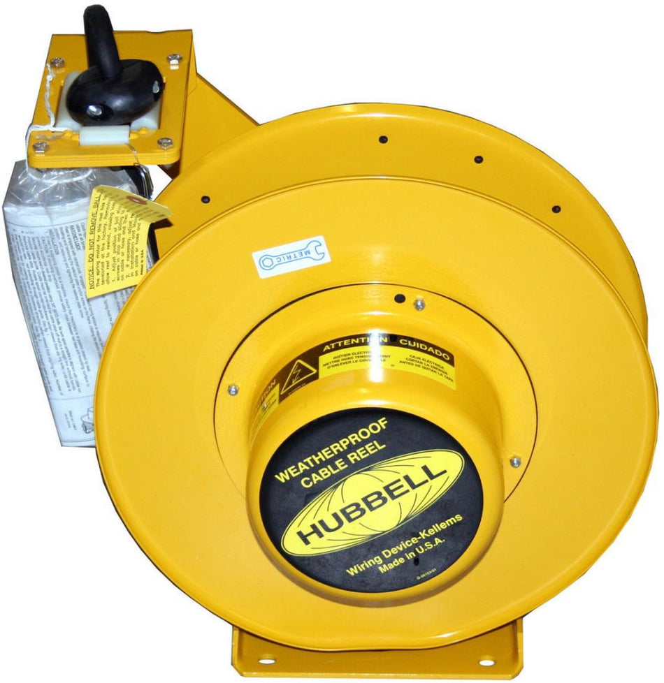 Hubbell Wiring Device-Kellems HBL501232W Industrial Weatherproof Cable Reel