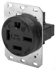 Hubbell Wiring Device-Kellems HBL8460A Straight Blade Plug
