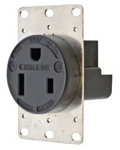 Hubbell Wiring Device-Kellems HBL9367 Straight Blade Receptacle