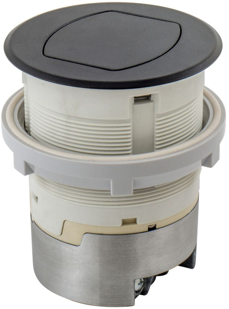 Hubbell Wiring Device-Kellems RCT200BK Kitchen Counter Receptacle