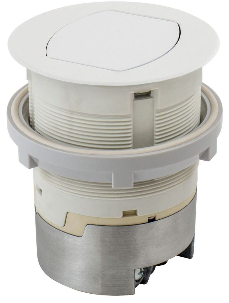 Hubbell Wiring Device-Kellems RCT201W Kitchen Counter Receptacle