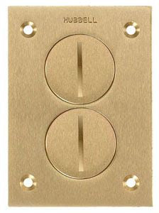 Hubbell Wiring Device-Kellems S3625 Floor Box Cover
