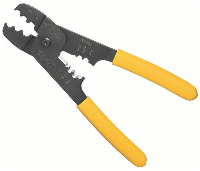IDEAL Electrical 30-433 Coaxial Stripping and Crimping Tool