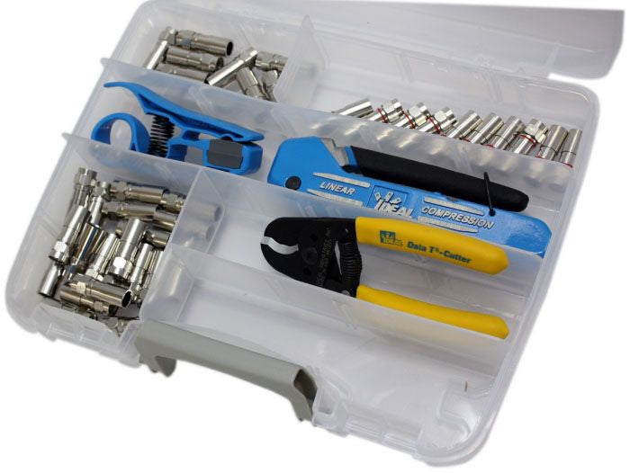 IDEAL Electrical 33-620 Economy Coax Compression Starter Kit