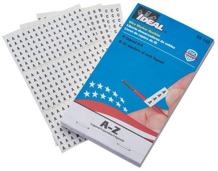 IDEAL Electrical 44-148 Wire Marker Booklet