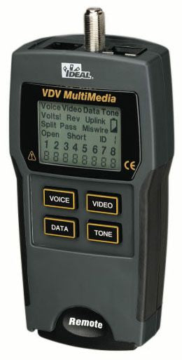 IDEAL Electrical 33-856 Multimedia Cable Tester