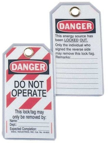 IDEAL Electrical 44-849 Lockout Tag