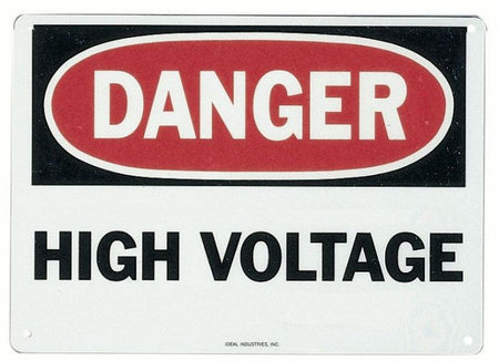 IDEAL Electrical 44-863 Safety Sign
