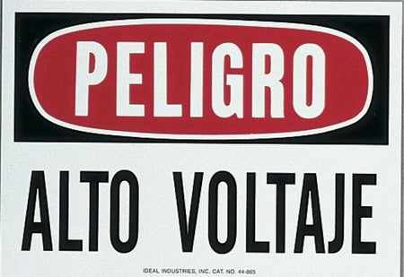 IDEAL Electrical 44-881 Safety Sign