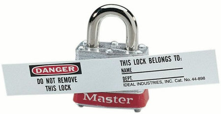 IDEAL Electrical 44-898 Lock Label