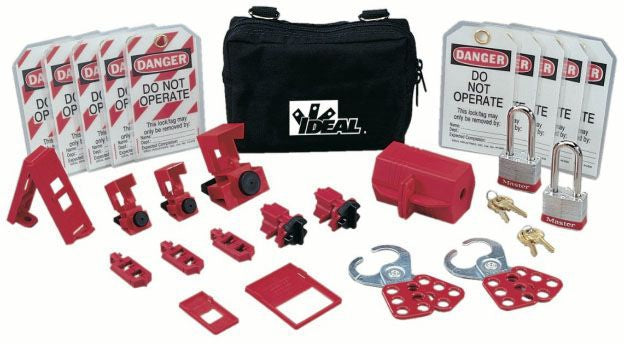 IDEAL Electrical 44-971 Lockout/Tagout Kit