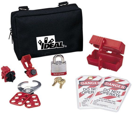 IDEAL Electrical 44-973 Starter Lockout/Tagout Kit
