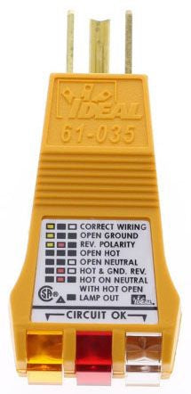 IDEAL Electrical 61-035 Circuit Tester