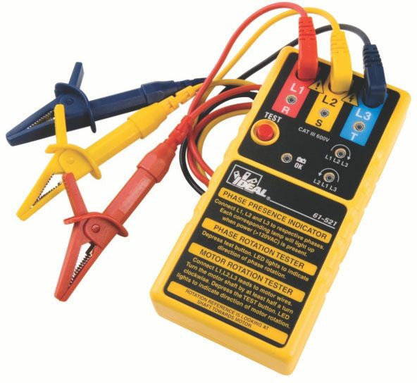 IDEAL Electrical 61-521 Motor Rotation Tester