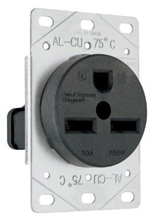 Pass & Seymour 3801 Straight Blade Power Receptacle