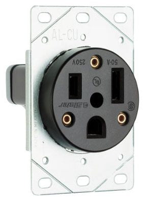 Pass & Seymour 3804 Straight Blade Power Receptacle