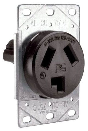 Pass & Seymour 3860 Straight Blade Power Receptacle