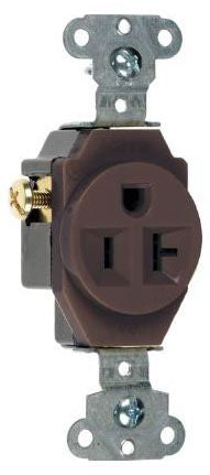 Pass & Seymour 5351 Straight Blade Receptacle