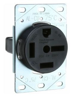 Pass & Seymour 5760 Straight Blade Power Receptacle