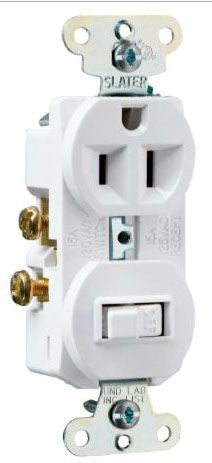 Pass & Seymour 691W Combination Switch and Receptacle
