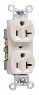Pass & Seymour CR20LA Straight Blade Receptacle