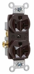 Pass & Seymour CR20 Straight Blade Receptacle