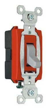 Pass & Seymour CS20AC1GRY Toggle Switch