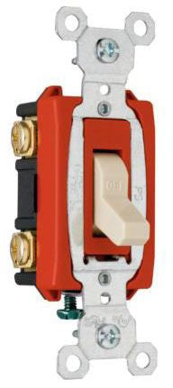 Pass & Seymour CSB20AC2W Toggle Switch