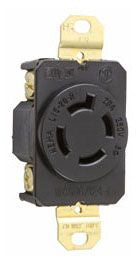 Pass & Seymour L1520R Locking Device Receptacle