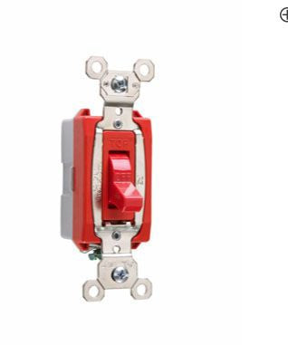 Pass & Seymour PS20AC1RED Industrial Toggle Switch