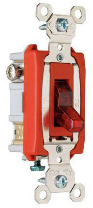 Pass & Seymour PS20AC1RPL Pilot Lighted Switch