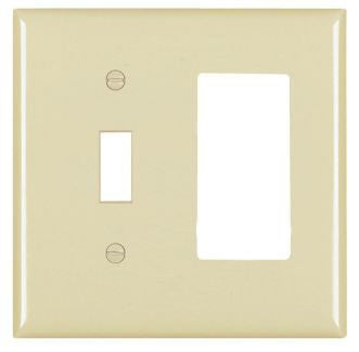 Pass & Seymour TP126I Combination Wallplate