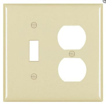 Pass & Seymour TP18I Combination Wallplate