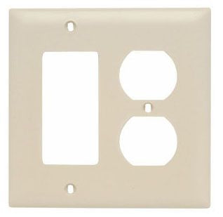 Pass & Seymour TP826I Combination Wallplate