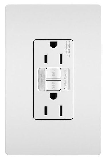 Radiant Collection 1597NTLTRWCC4 Combination Switch and GFCI Receptacle