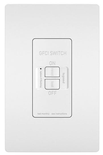 Radiant Collection 2087W Self-Test GFCI Receptacle