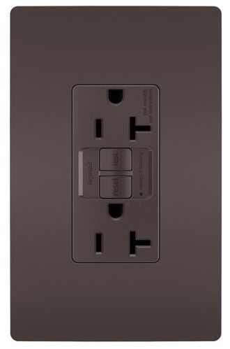 Radiant Collection 2097 Self-Test GFCI Receptacle