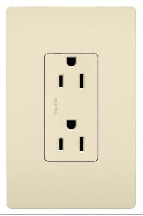 Radiant Collection 885LA Duplex Receptacle