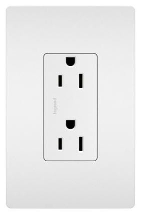 Radiant Collection 885W Straight Blade Receptacle
