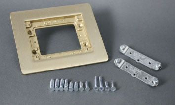 Wiremold 817B Floor Box Carpet/Tile Flange