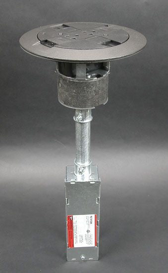 Wiremold RC7ATCBK Poke Through Device Assembled Unit