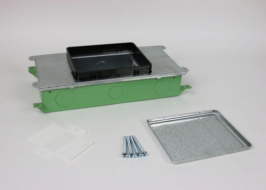 Wiremold RFB2OG Concrete Floor Box