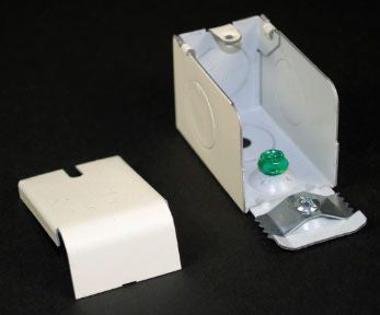 Wiremold V2010A2 Raceway Entrance End Fitting