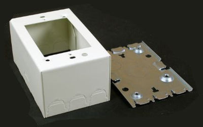 Wiremold V5744 Raceway Switch and Receptacle Box