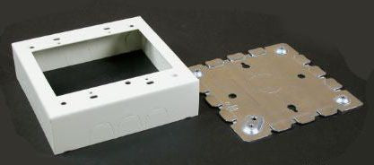 Wiremold V5748-2 Raceway Switch and Receptacle Box