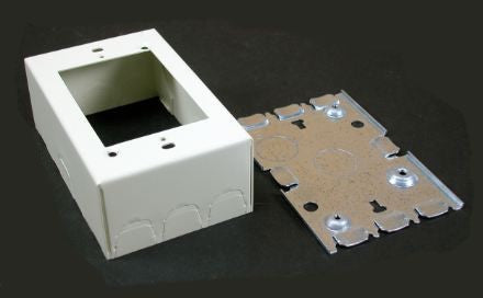 Wiremold V5748 Raceway Switch and Receptacle Box